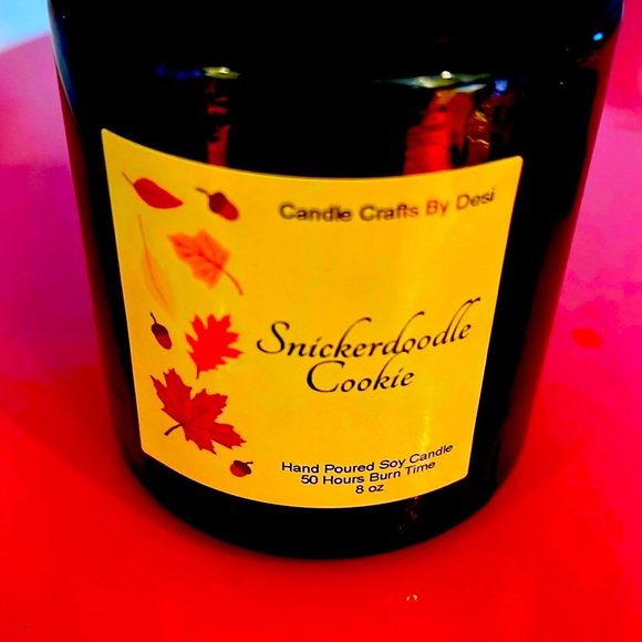 Snickerdoodle Cookie Scented Candles - Picture 1 of 2